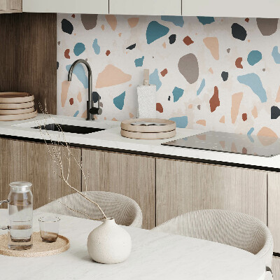 Panou decorativ perete dreptunghiular Fragmente de roci într-un stil modern