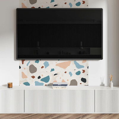 Panou decorativ perete dreptunghiular Fragmente de roci într-un stil modern