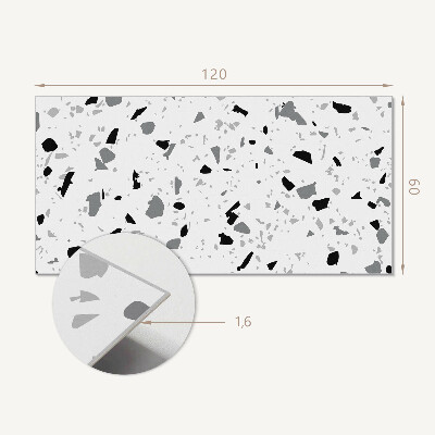 Panou decorativ dreptunghiular Model de piatră în stil abstract