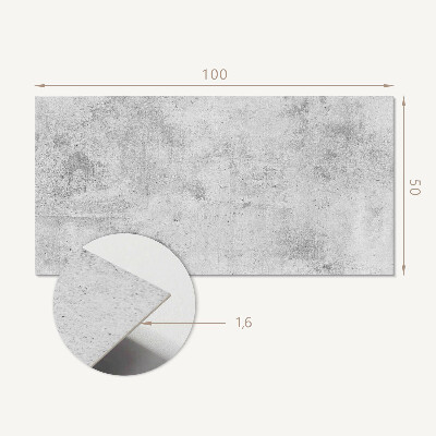 Panou decorativ perete dreptunghiular Textura beton brut