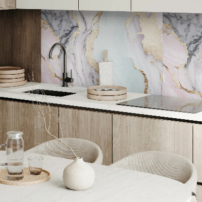 Panou decorativ bucatarie Motiv abstract din piatră