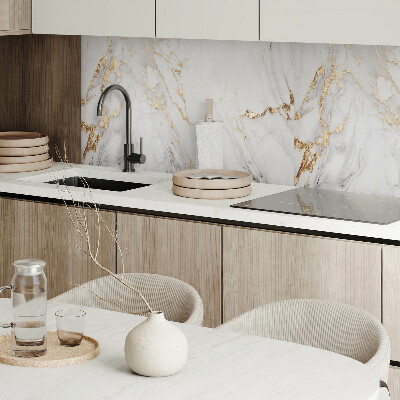 Panou decorativ dreptunghiular Model elegant de marmură cu vene