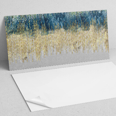 Panou decorativ bucatarie Motiv abstract cu linii