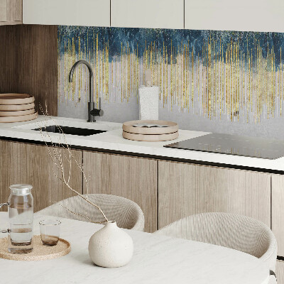 Panou decorativ bucatarie Motiv abstract cu linii