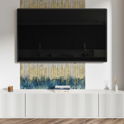 Panou decorativ bucatarie Motiv abstract cu linii