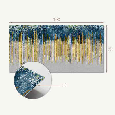 Panou decorativ bucatarie Motiv abstract cu linii