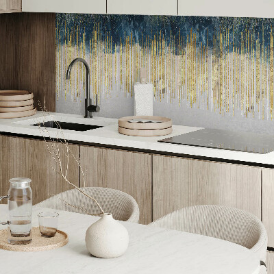 Panou decorativ bucatarie Motiv abstract cu linii