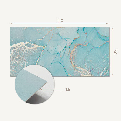 Panou decorativ perete dreptunghiular Motiv abstract fluid