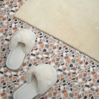 Panou decorativ dreptunghiular Motiv organic într-un stil abstract