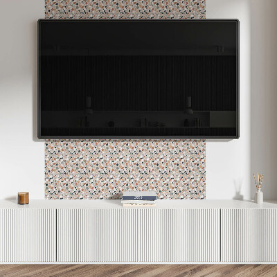 Panou decorativ dreptunghiular Motiv organic într-un stil abstract