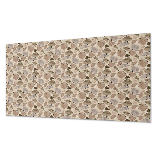 Panou decorativ bucatarie Model geometric într-un stil abstract