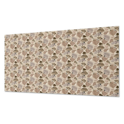 Panou decorativ bucatarie Model geometric într-un stil abstract