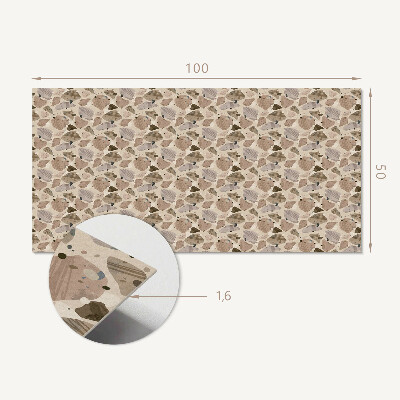Panou decorativ bucatarie Model geometric într-un stil abstract