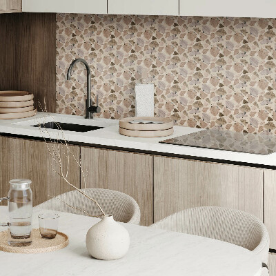 Panou decorativ bucatarie Model geometric într-un stil abstract