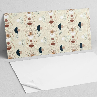 Panou decorativ perete dreptunghiular Motiv geometric abstract