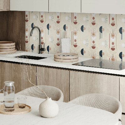 Panou decorativ perete dreptunghiular Motiv geometric abstract