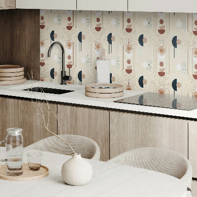 Panou decorativ perete dreptunghiular Motiv geometric abstract