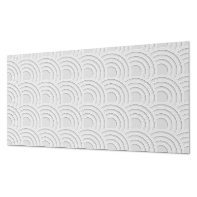 Panou decorativ perete dreptunghiular Arcuri ondulate