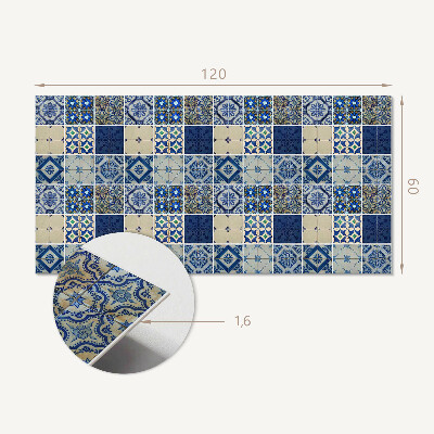 Panou decorativ bucatarie Model de plăci de mozaic