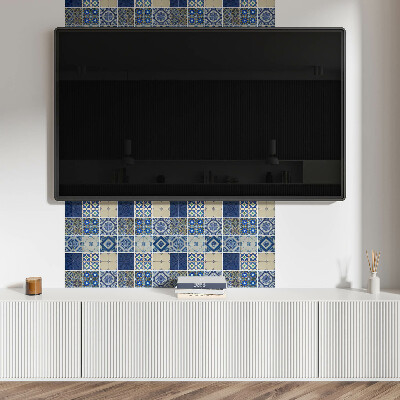 Panou decorativ bucatarie Model de plăci de mozaic