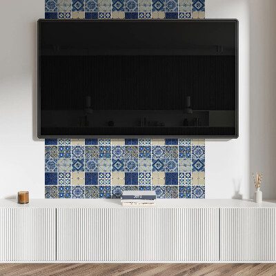 Panou decorativ bucatarie Model de plăci de mozaic