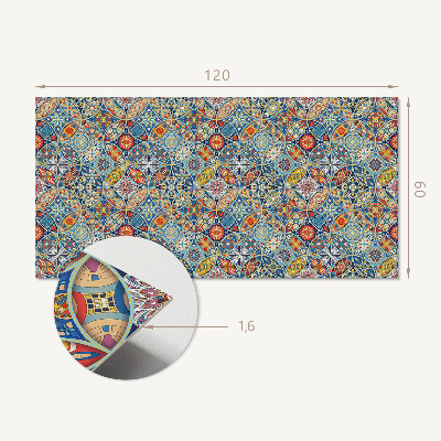 Panou decorativ bucatarie Motiv mandala multicolor