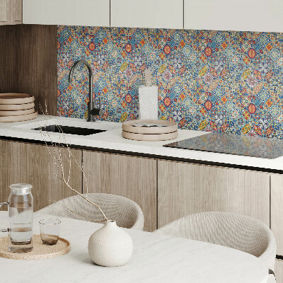 Panou decorativ bucatarie Motiv mandala multicolor