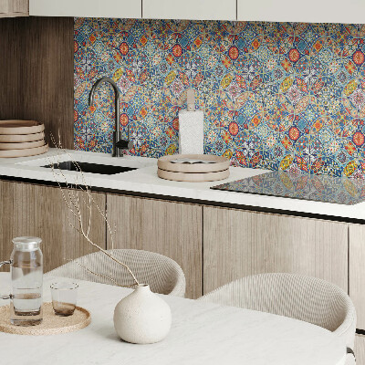 Panou decorativ bucatarie Motiv mandala multicolor