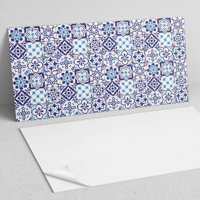 Panou decorativ dreptunghiular Mozaic cu detalii florale