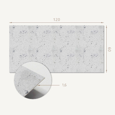 Panou decorativ dreptunghiular Motiv abstract cu structură
