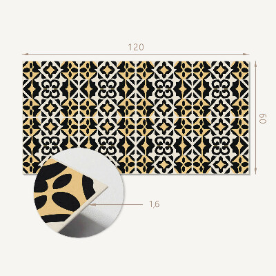 Panou decorativ dreptunghiular Modele geometrice