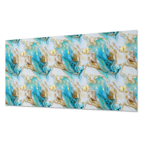 Panou decorativ bucatarie Forme abstracte ondulate