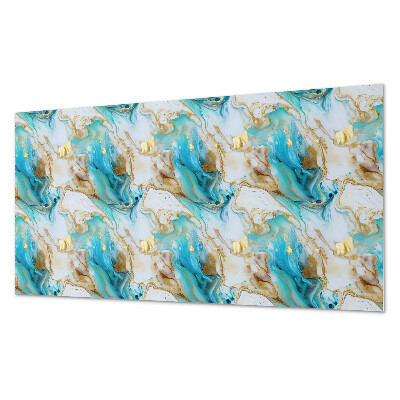 Panou decorativ bucatarie Forme abstracte ondulate