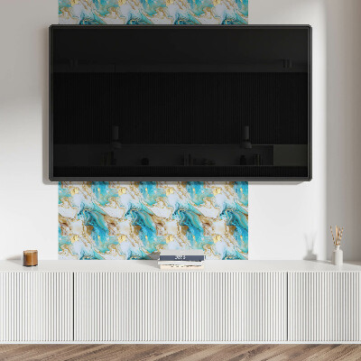 Panou decorativ bucatarie Forme abstracte ondulate