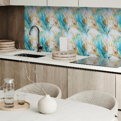 Panou decorativ bucatarie Forme abstracte ondulate