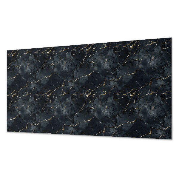 Panou decorativ perete dreptunghiular Motiv de marmură cu vene delicate