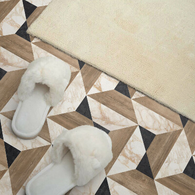 Panou decorativ bucatarie Motiv abstract al formelor triunghiulare