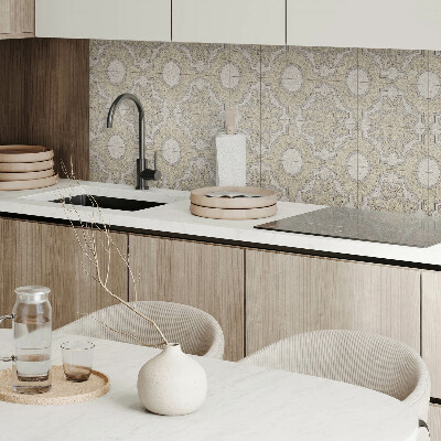 Panou decorativ dreptunghiular Model de mozaic cu cercuri