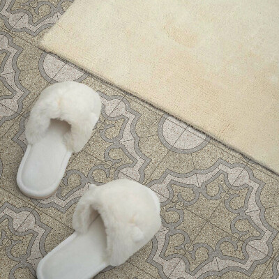 Panou decorativ dreptunghiular Model de mozaic cu cercuri