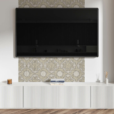 Panou decorativ dreptunghiular Model de mozaic cu cercuri