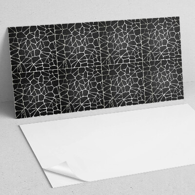 Panou decorativ dreptunghiular Model de mozaic abstract
