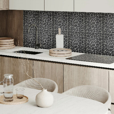 Panou decorativ dreptunghiular Model de mozaic abstract