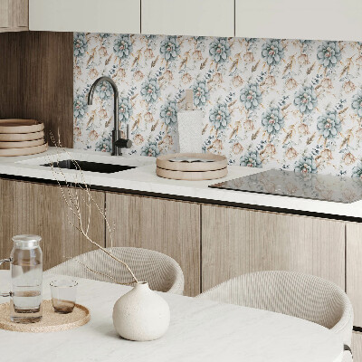 Panou decorativ bucatarie Motiv floral