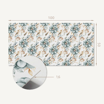 Panou decorativ bucatarie Motiv floral