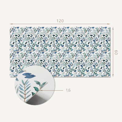 Panou decorativ dreptunghiular Motiv vegetal