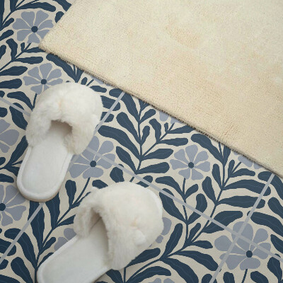 Panou decorativ perete dreptunghiular Motiv cu plante florale