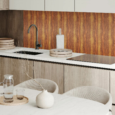 Panou decorativ bucatarie Un model care aminte?te de lemn