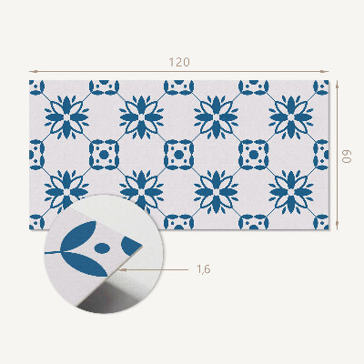 Panou decorativ bucatarie Motiv floral cu frunze verzi