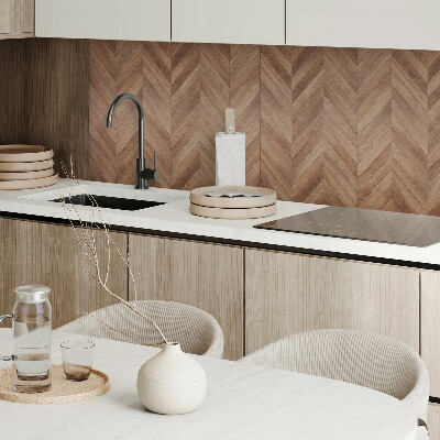 Panou decorativ bucatarie Model cu oase de pe?te