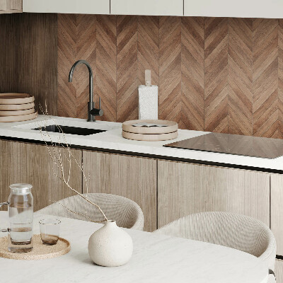 Panou decorativ bucatarie Model cu oase de pe?te